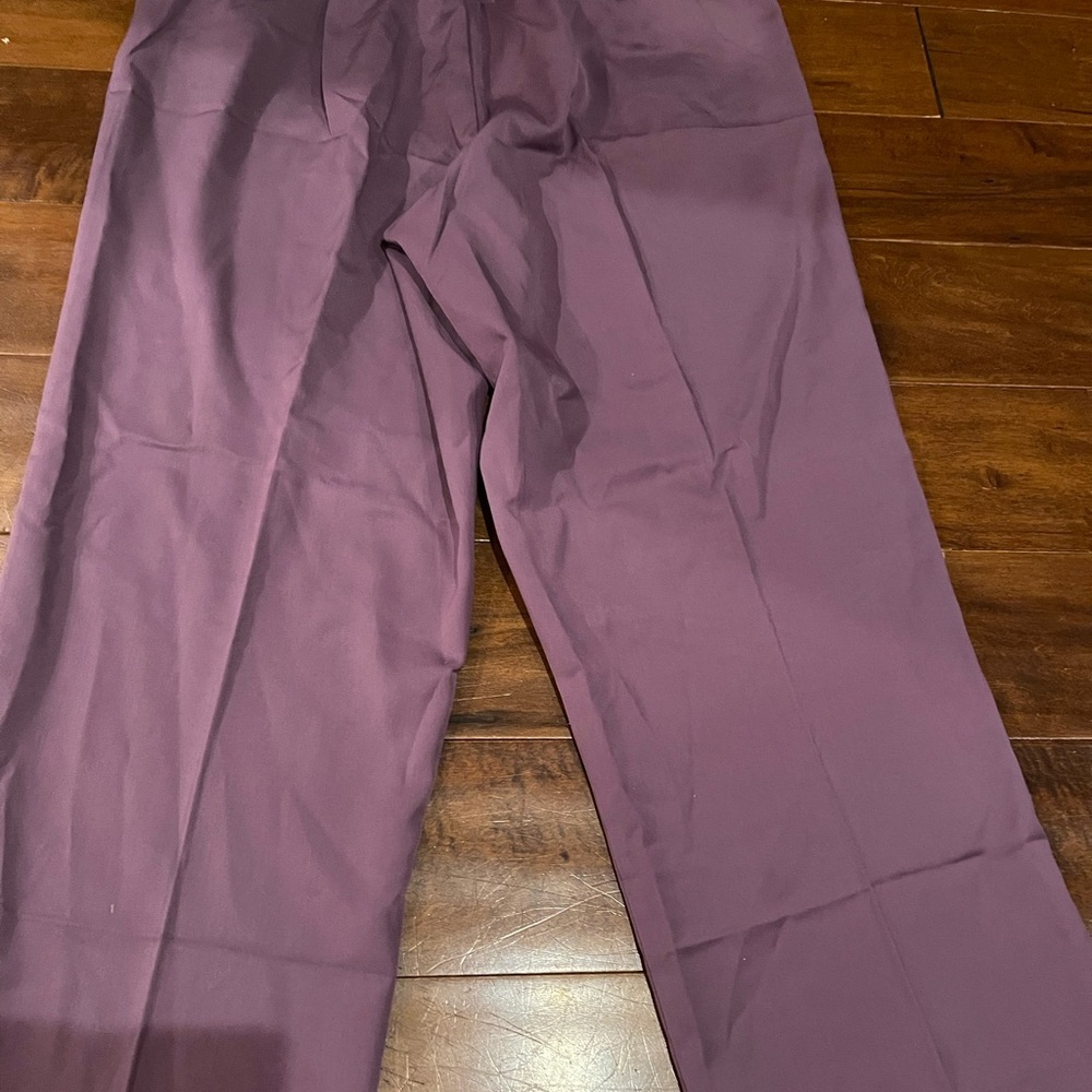 Alfred Dunner Women’s Plum Dress Pants